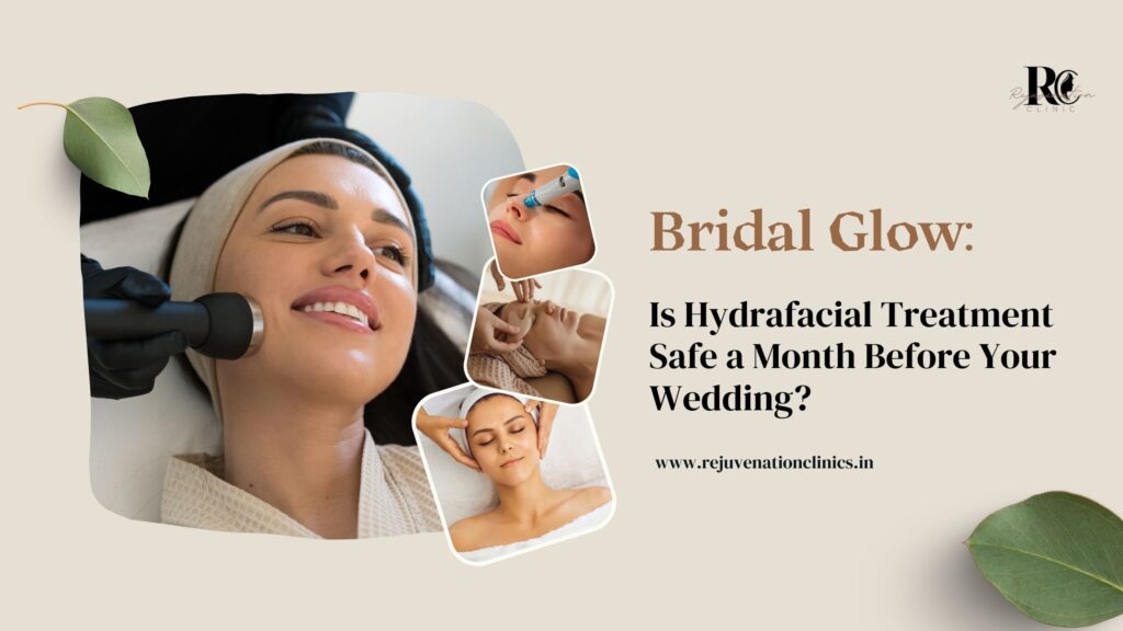 Bridal Glow Is Hydrafacial Treatment Safe a Month Before Your Wedding